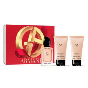 Giorgio Armani DÁRKOVÝ SET SI EDP dárkový set (EdP 50 ml + sprchový gel 50 ml + krém 50 ml)