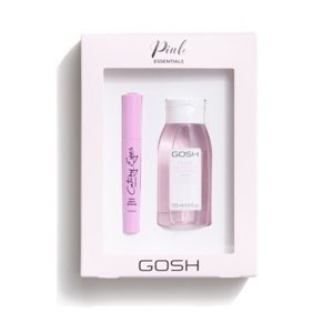 GOSH COPENHAGEN Pink Essentials Gift Box set řasenky a dvoufázového odličovače