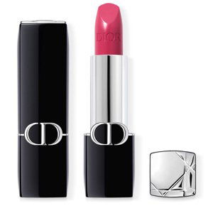 Dior Rouge Dior Satin dlouhotrvající rtěnka - hydratační květinová péče o rty - 678 Culte  3,5 g