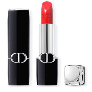 Dior Rouge Dior Satin dlouhotrvající rtěnka - hydratační květinová péče o rty  - 453 Adorée 3,5 g