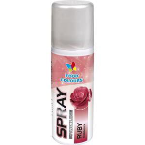 Barva ve spreji Food Colours Ruby (50 ml) Rubínová