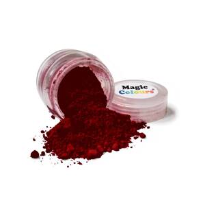 Jedlá prachová barva 8ml Burgundy - Magic Colours