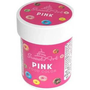 SweetArt gelová barva Pink (30 g)