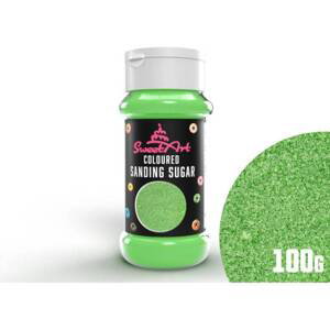 SweetArt dekorační cukr světle zelený (100 g)
