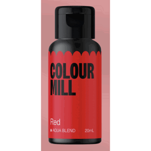 Aqua blend 20ml red 20ml - colour mill