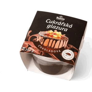 Cukrářská glazura čokoládová 200g - Kovandovi