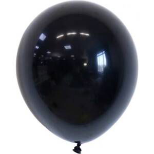 Latexové balónky černé 50ks 30cm - Cakesicq