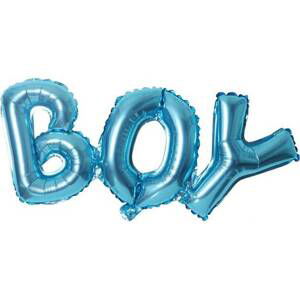 Fóliový balónek Boy modrý 95x38cm - Cakesicq