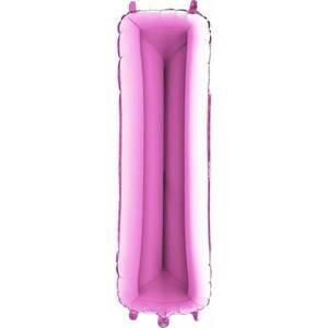 Nafukovací balónek písmeno I růžové 102 cm - Grabo