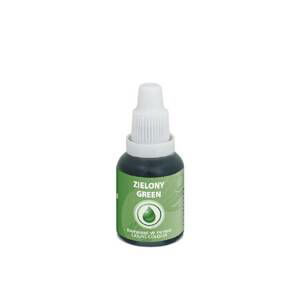 Airbrush barva tekutá Green (20 ml) Zelená - Food Colours