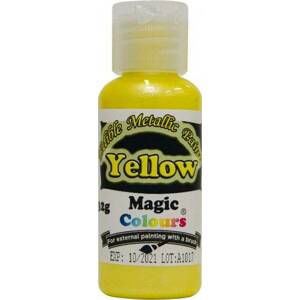 Tekutá metalická barva Magic Colours (32 g) Yellow