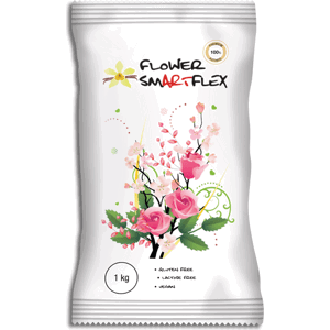 Smartflex Flower Vanilka 1 kg v sáčku (Modelovací hmota na výrobu květin)