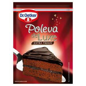 Dr. Oetker Poleva de Luxe extra tmavá (100 g) DO0048 dortis