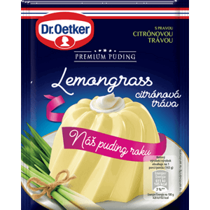 Dr. Oetker Premium puding Lemongrass citronová tráva (40 g)