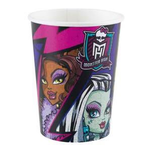 Kelímky papírové 8ks Monster High 266ml - Amscan