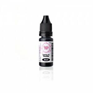 Tekutá barva do čokolády Tasty Me (10 ml) Black 5837 dortis