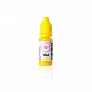 Tekutá barva do čokolády Tasty Me (10 ml) Bright Yellow