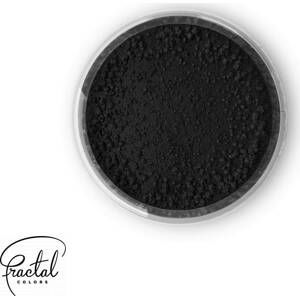 Jedlá prachová barva Fractal - Black (1,5 g)