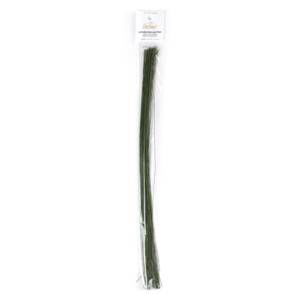 Květinové drátky zelené slabé 50ks 40cm - Decora