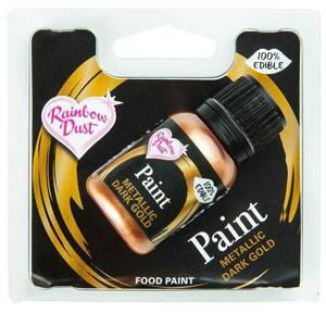 Tekutá metalická barva Dark Gold 25ml - Rainbow Dust