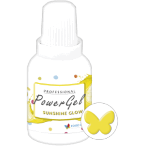 Food Colours gelová barva PowerGel Sunshine Glow 20 g