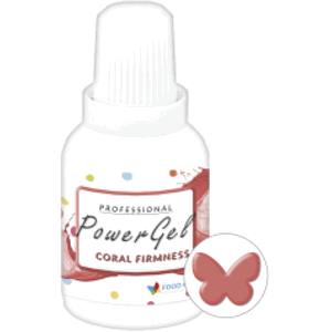 Food Colours gelová barva PowerGel Coral Firmness 20 g