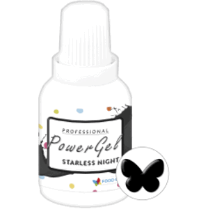 Food Colours gelová barva PowerGel Starless Night 20 g