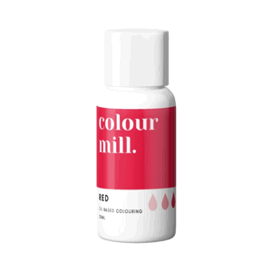 Olejová barva 20ml vysoce koncentrovaná červená - colour mill