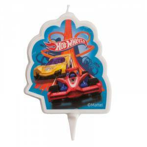 Svíčka na dort Hot Wheels 7,5cm - Dekora