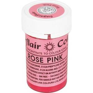 Gelová barva Sugarflair (25 g) Rose Pink