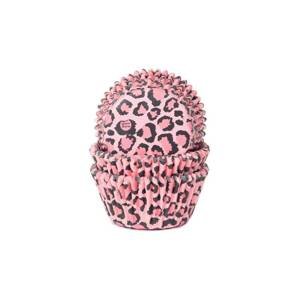 Košíčky na muffiny růžový leopard 50x33 mm - House of Marie