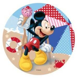 Jedlý papír Mickey a Minnie 21cm - Modecor
