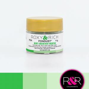 Prachová barva 4g mátově zelená - Roxy and Rich