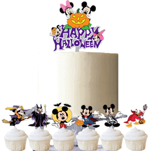 Zápich do dortu Mickey Halloween - Cakesicq