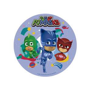 Fondánový papír Pj Masks 15,5cm - Dekora