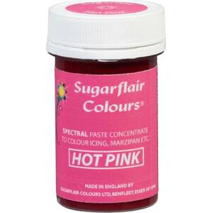 Gelová barva Sugarflair (25 g) Hot Pink