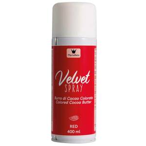 Červený velvet sprej, 400 ml - Martellato