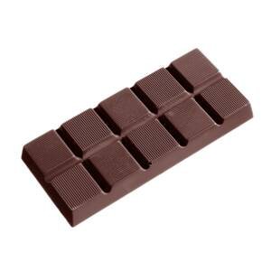 Forma na čokoládu tabulka 117x50x7mm 41g - CHOCOLATE WORLD