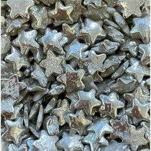 Cukrové zdobení stříbrné hvězdy 50g - Scrumptious