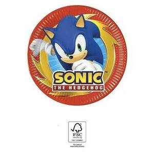 Papírové talířky sonic 19,5cm, 8ks - Procos