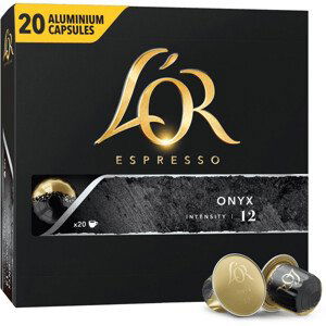 NESPRESSO ONYX KAPSLE 20ks LOR