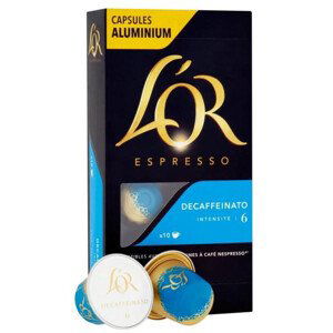 NESPRESSO DECAFFENAITO KAPSLE 10ks LOR