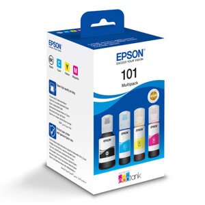 EPSON C13T03V64A - originální cartridge, černá + barevná, 1x127ml/3x70ml