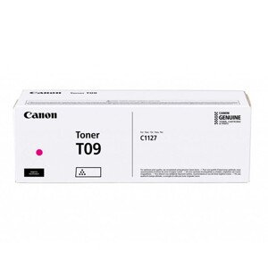 CANON T-09 M - originální toner, purpurový, 5900 stran