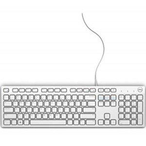 DELL Multimedia Keyboard-KB216 - German (QWERTZ) - White