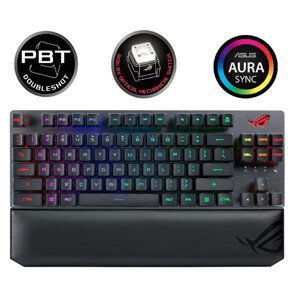 ASUS klávesnice ROG STRIX SCOPE RX TKL WIRELESS DELUXE (ROG RX RED / PBT) - US