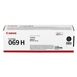 CANON 069H BK - originální toner, černý, 7600 stran