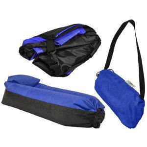 Nafukovací Lazy Bag, Tmavě modrá
