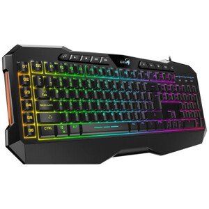 GENIUS klávesnice GX GAMING Scorpion K11 Pro/ drátová/ podsvícená/ USB/ černá/ CZ+SK layout