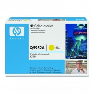 HP Q5952A - originální toner HP 643A, žlutý, 10000 stran